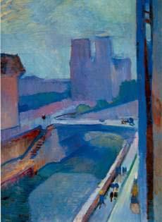 Henri Matisse A Glimpse of Notre Dame in the Late Afternoon